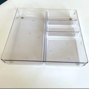 iDesign Linus Acrylic 12x12" Drawer Organizer
